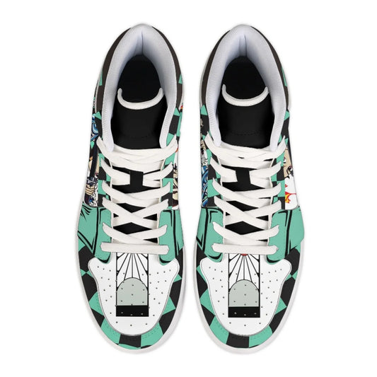 Onyx State High-Top Sneakers
