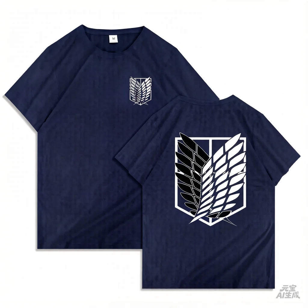 Monochrome Strike Graphic T-Shirt