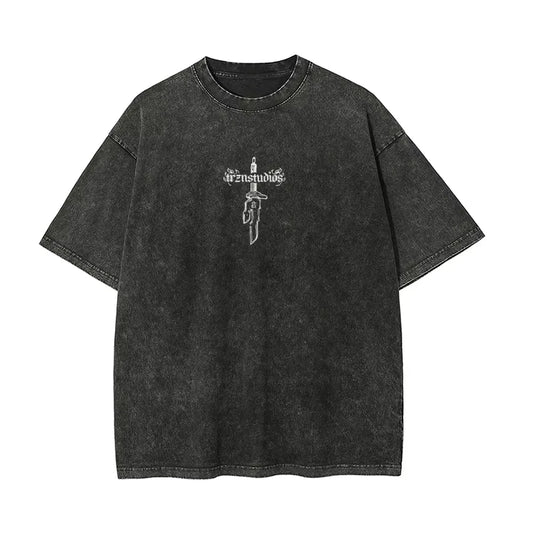Void Wave Washed Graphic Tee