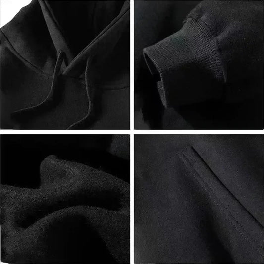 Ghost Line Fleece Pullover Hoodie