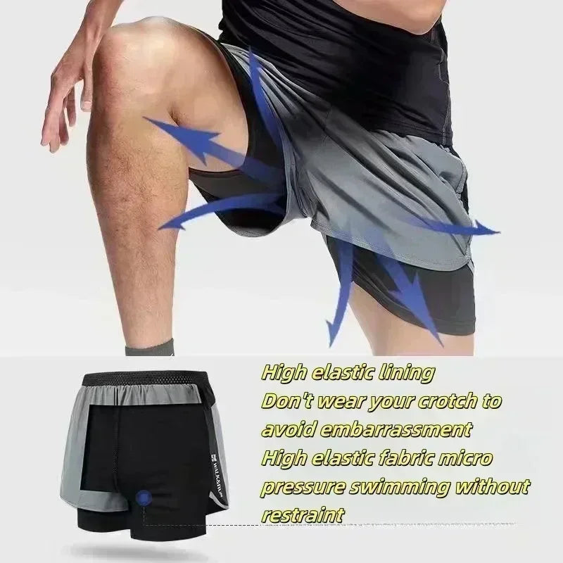 Solar Zone 2-in-1 Training Shorts