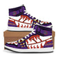 Onyx Thread High-Top Sneakers