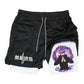 Pixel Frame 2-in-1 Training Shorts
