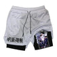 Pixel Frame 2-in-1 Training Shorts