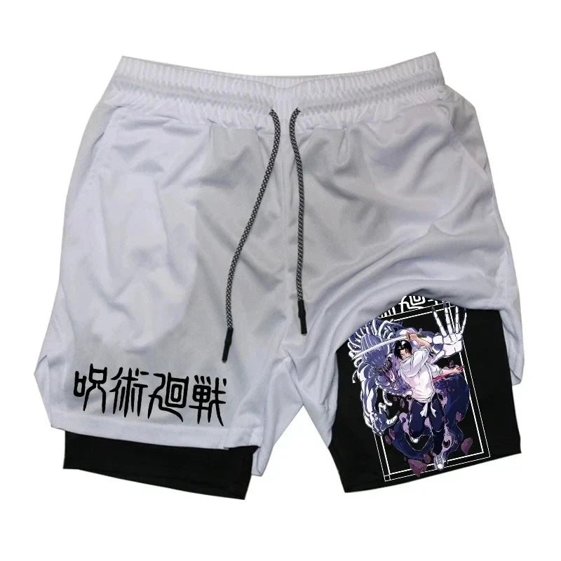 Pixel Frame 2-in-1 Training Shorts