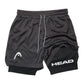 Neon Circuit Board Shorts