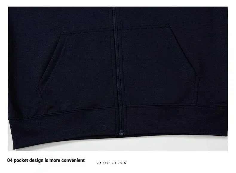 Crimson Drop Zip Hoodie