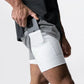 Solar Zone 2-in-1 Training Shorts