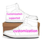 Onyx Thread High-Top Sneakers