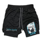 Pixel Frame 2-in-1 Training Shorts