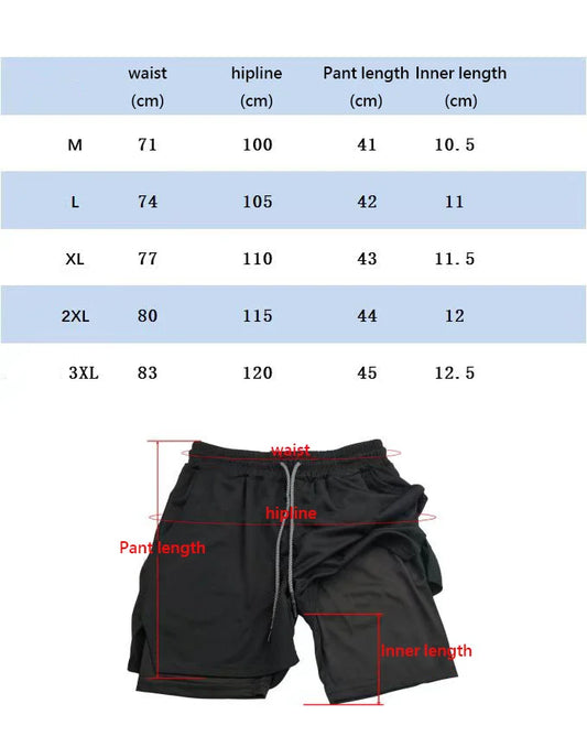 Pixel Frame 2-in-1 Training Shorts