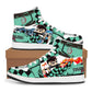 Onyx State High-Top Sneakers