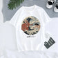 Monochrome Strike Graphic T-Shirt