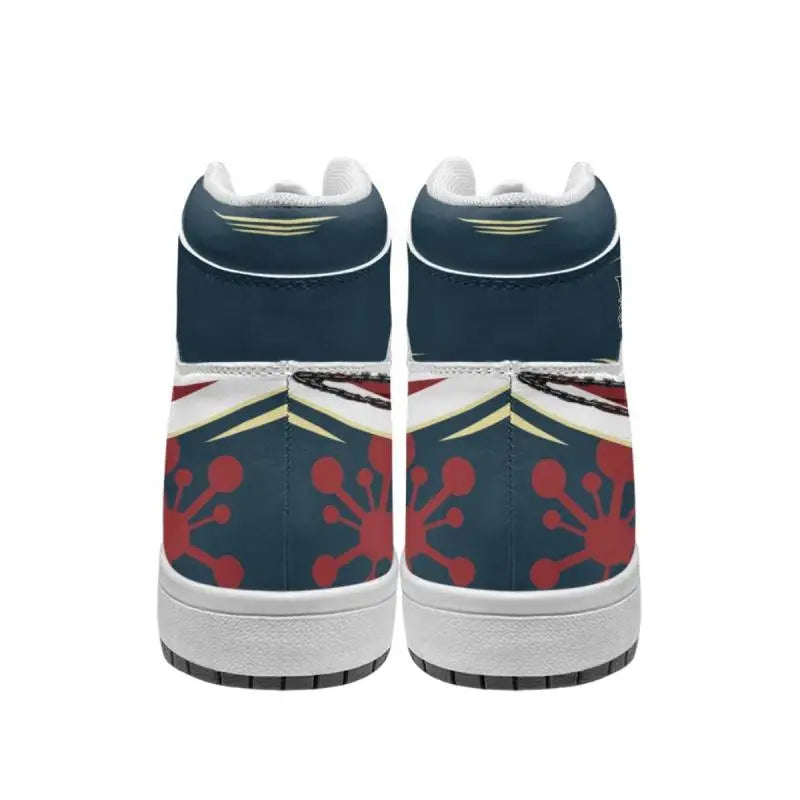 Onyx Thread High-Top Sneakers
