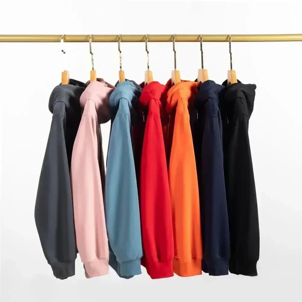 Crimson Drop Zip Hoodie
