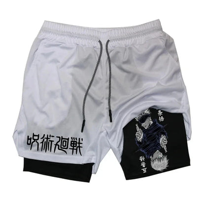 Pixel Frame 2-in-1 Training Shorts