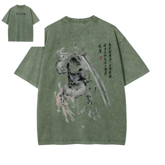 Frost Zone Washed Graphic Tee