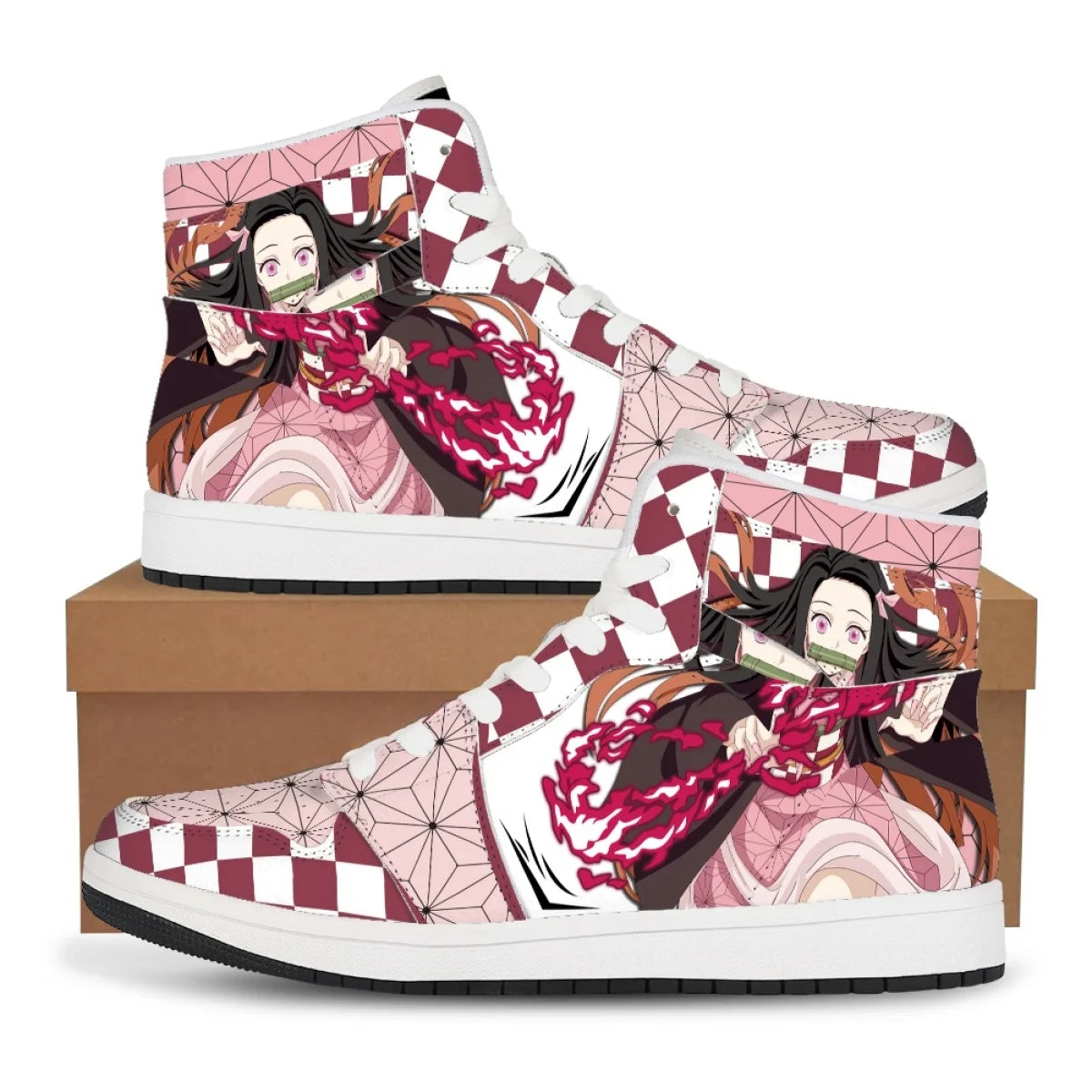 Onyx State High-Top Sneakers