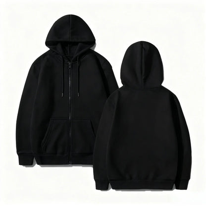 Crimson Drop Zip Hoodie