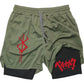 Zen Trace 2-in-1 Training Shorts