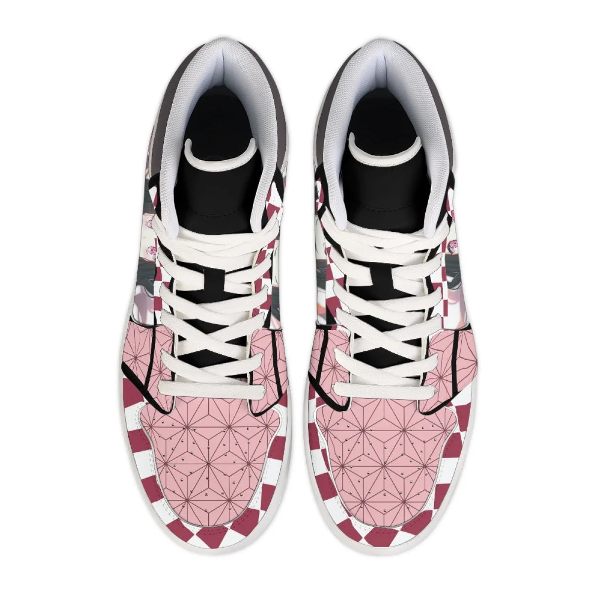Onyx State High-Top Sneakers