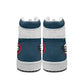 Onyx Thread High-Top Sneakers
