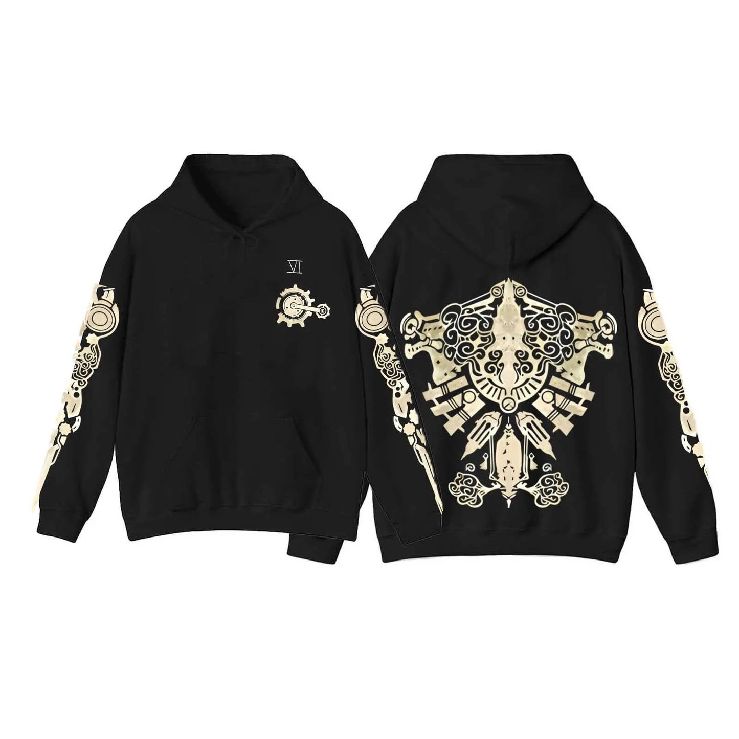 Skyline Vector Zip Hoodie