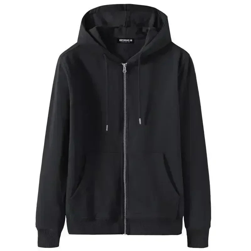 Crimson Drop Zip Hoodie