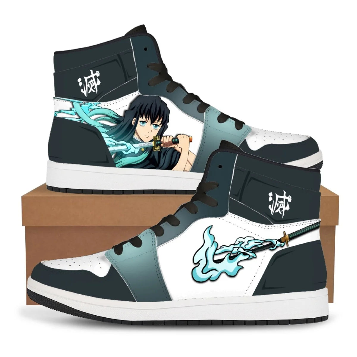 Phantom Frame High-Top Sneakers