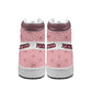 Onyx Thread High-Top Sneakers