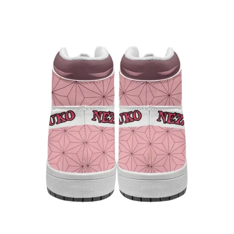 Onyx Thread High-Top Sneakers
