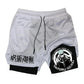 Pixel Frame 2-in-1 Training Shorts