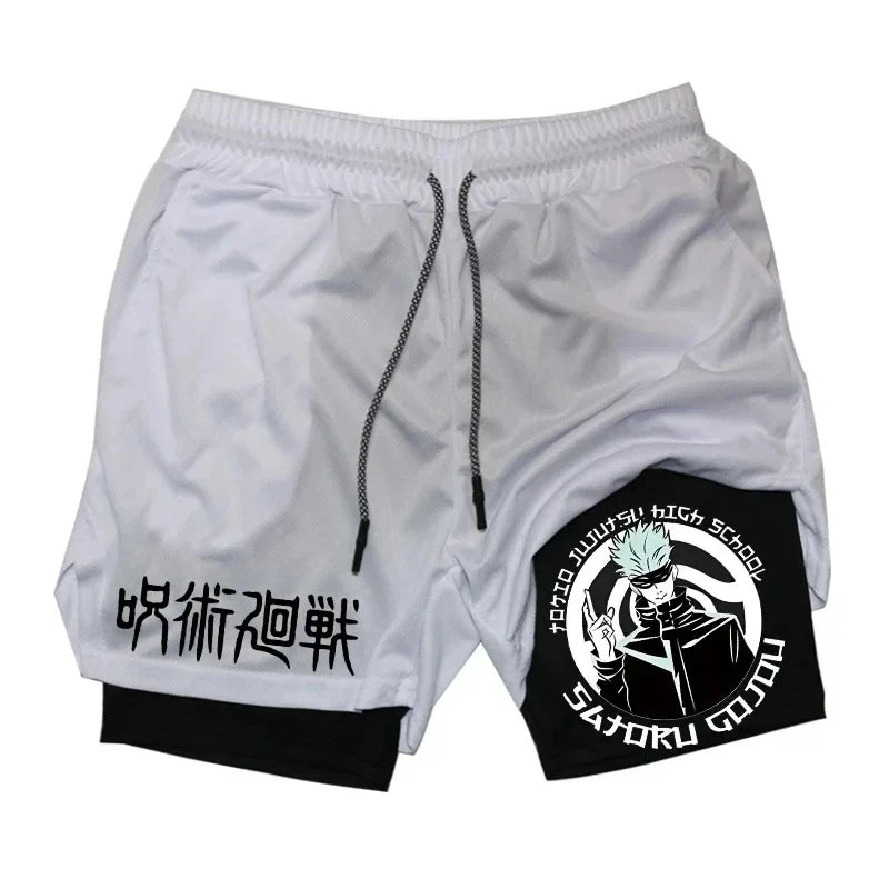 Pixel Frame 2-in-1 Training Shorts