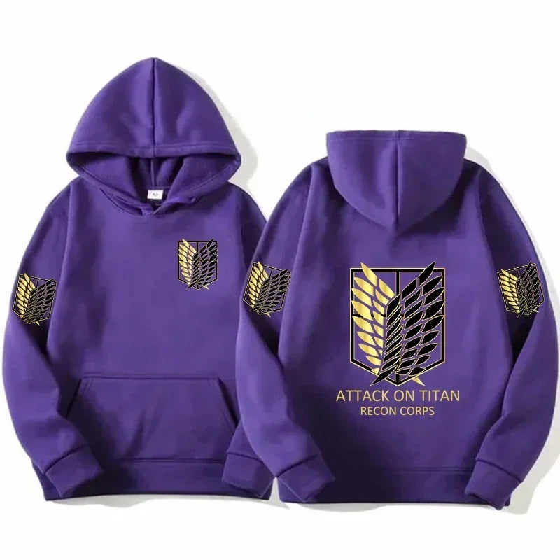 Skyline Verse Fleece Pullover Hoodie