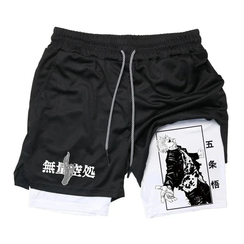 Pixel Frame 2-in-1 Training Shorts