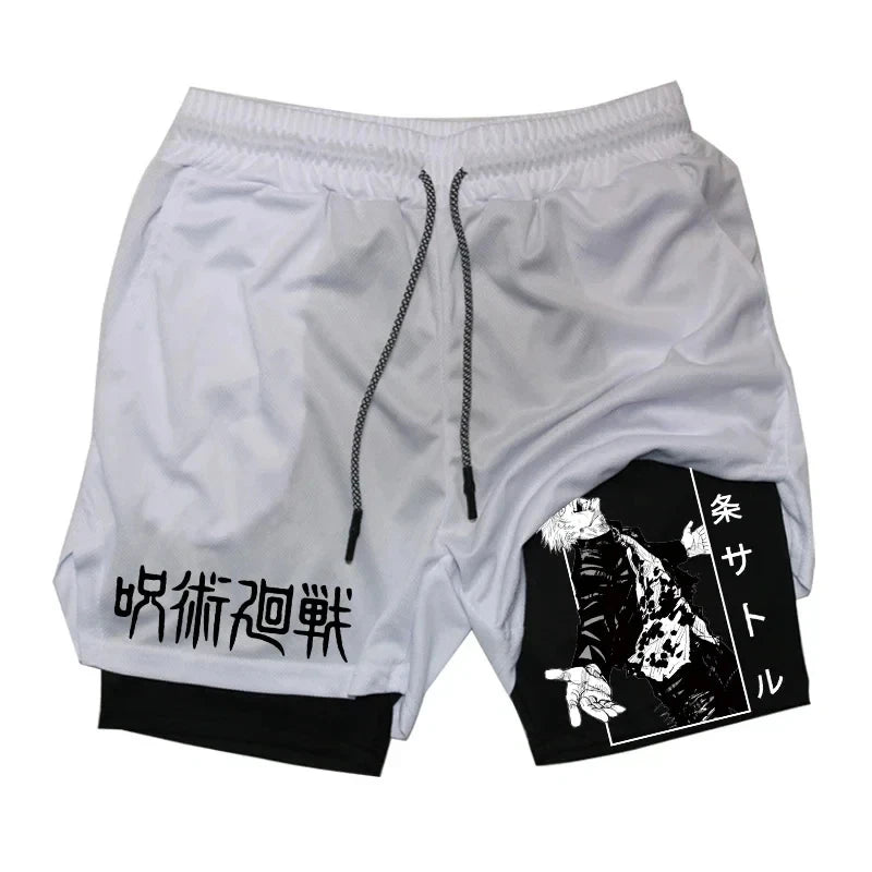 Pixel Frame 2-in-1 Training Shorts