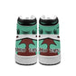 Onyx Thread High-Top Sneakers