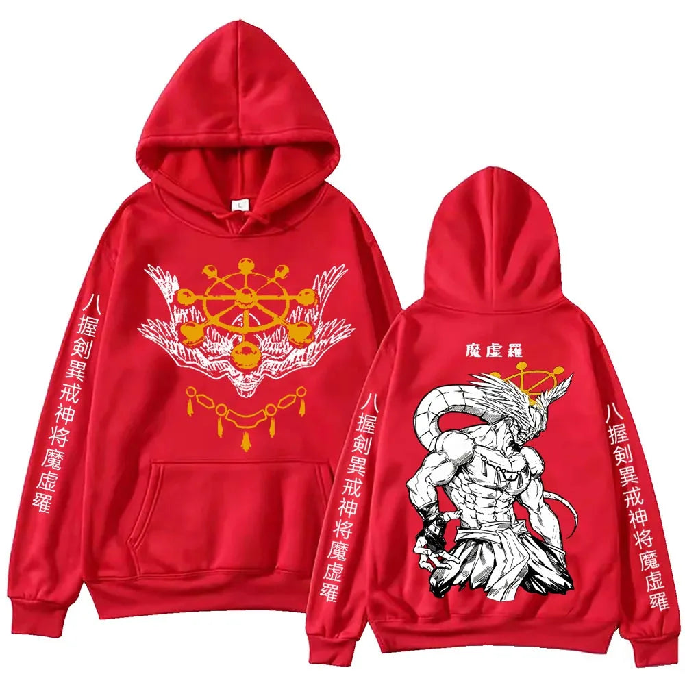 Pixel Burst Fleece Pullover Hoodie