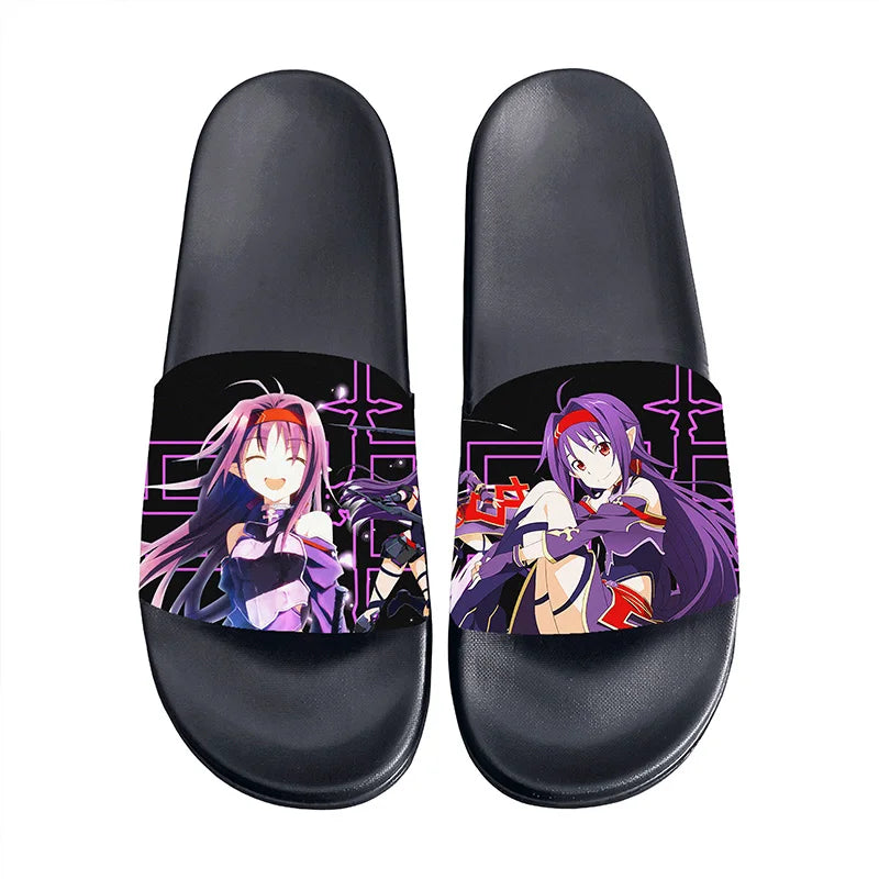 Arc Panel Slide Sandals