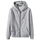 Crimson Drop Zip Hoodie