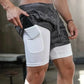 Hyper Glyph 2-in-1 Training Shorts