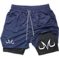 Chrome Signal 2-in-1 Training Shorts