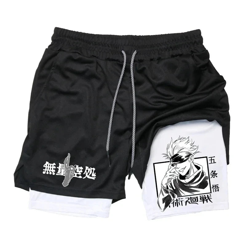 Pixel Frame 2-in-1 Training Shorts