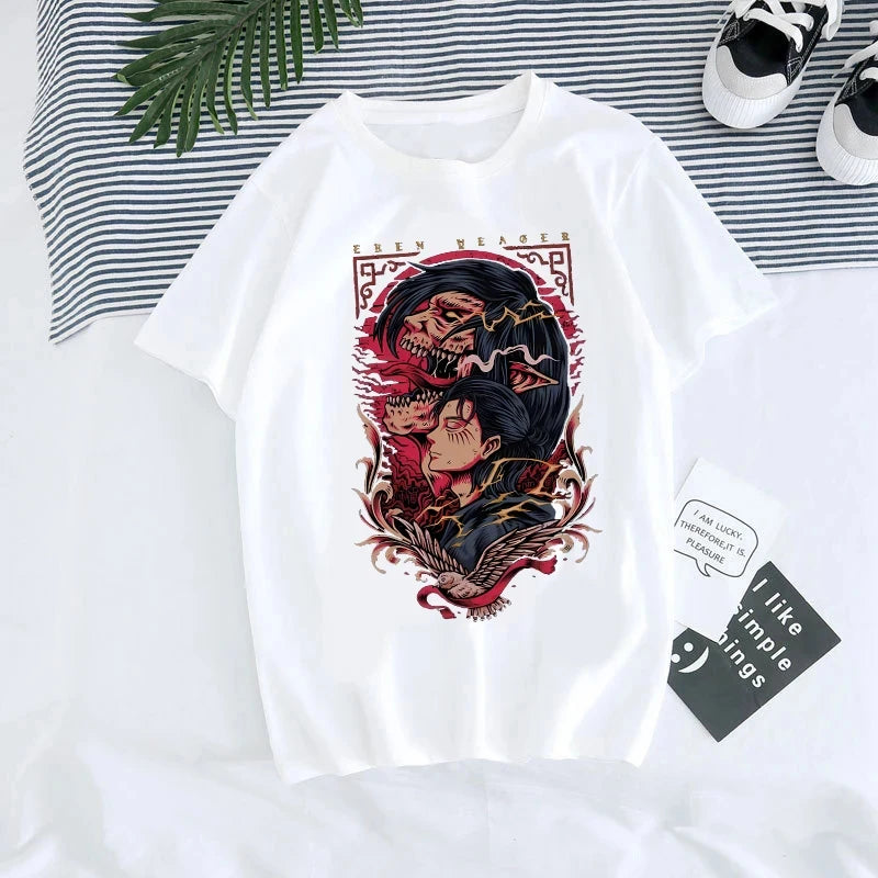 Monochrome Strike Graphic T-Shirt
