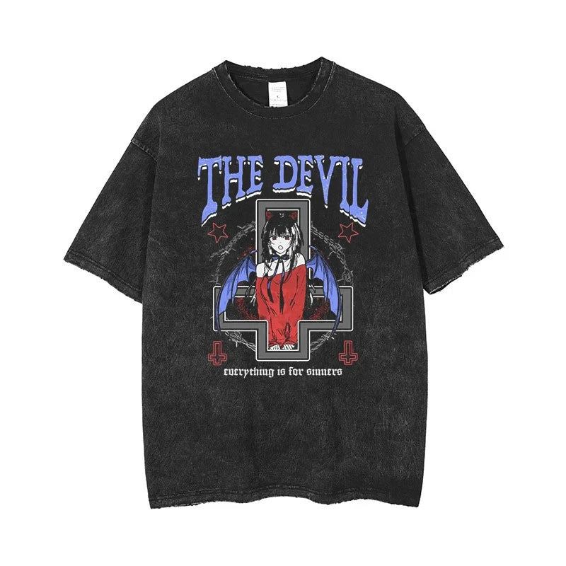 Ultra Line Washed Graphic Tee