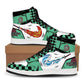 Phantom Frame High-Top Sneakers