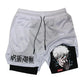 Pixel Frame 2-in-1 Training Shorts