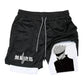 Pixel Frame 2-in-1 Training Shorts
