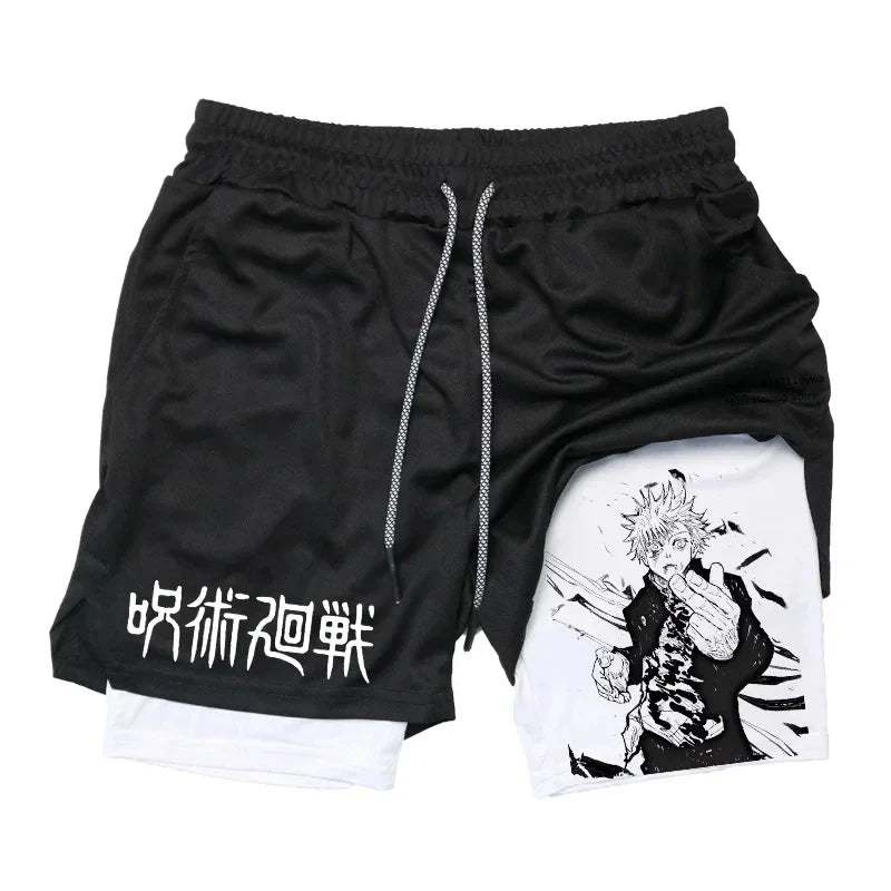 Pixel Frame 2-in-1 Training Shorts