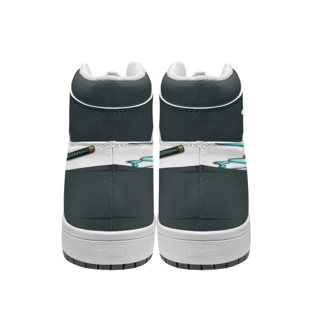 Onyx State High-Top Sneakers